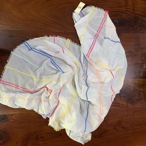 NWT Banana Republic striped scarf